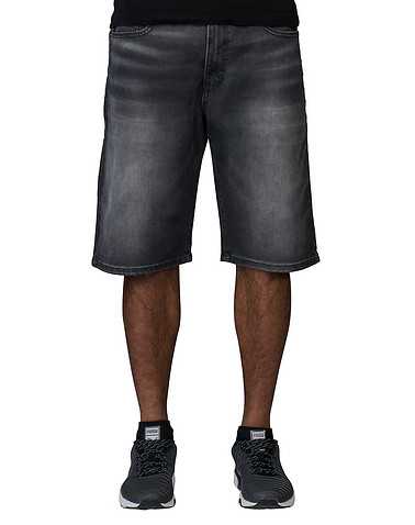 LEVIS MENS Black Clothing / Denim Shorts 30