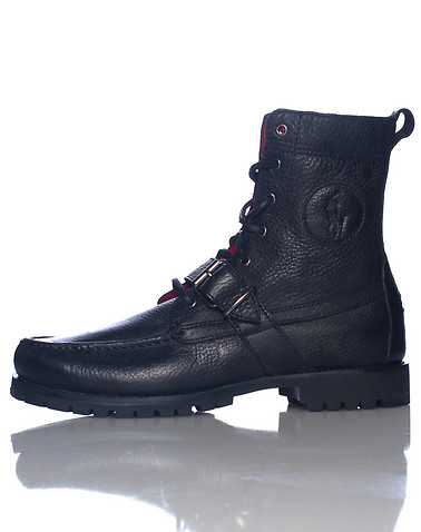 POLO FOOTWEAR MENS Black Footwear / Boots