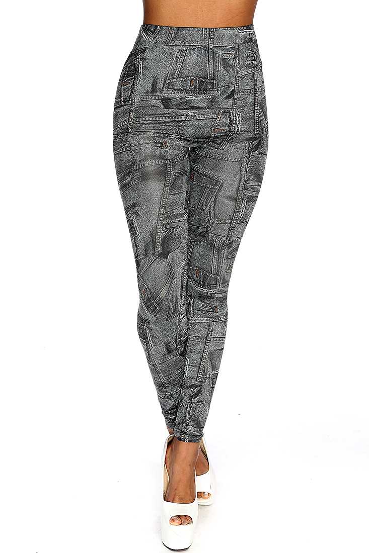 Sexy Yoga Pants Black Pockets Waist Leggings