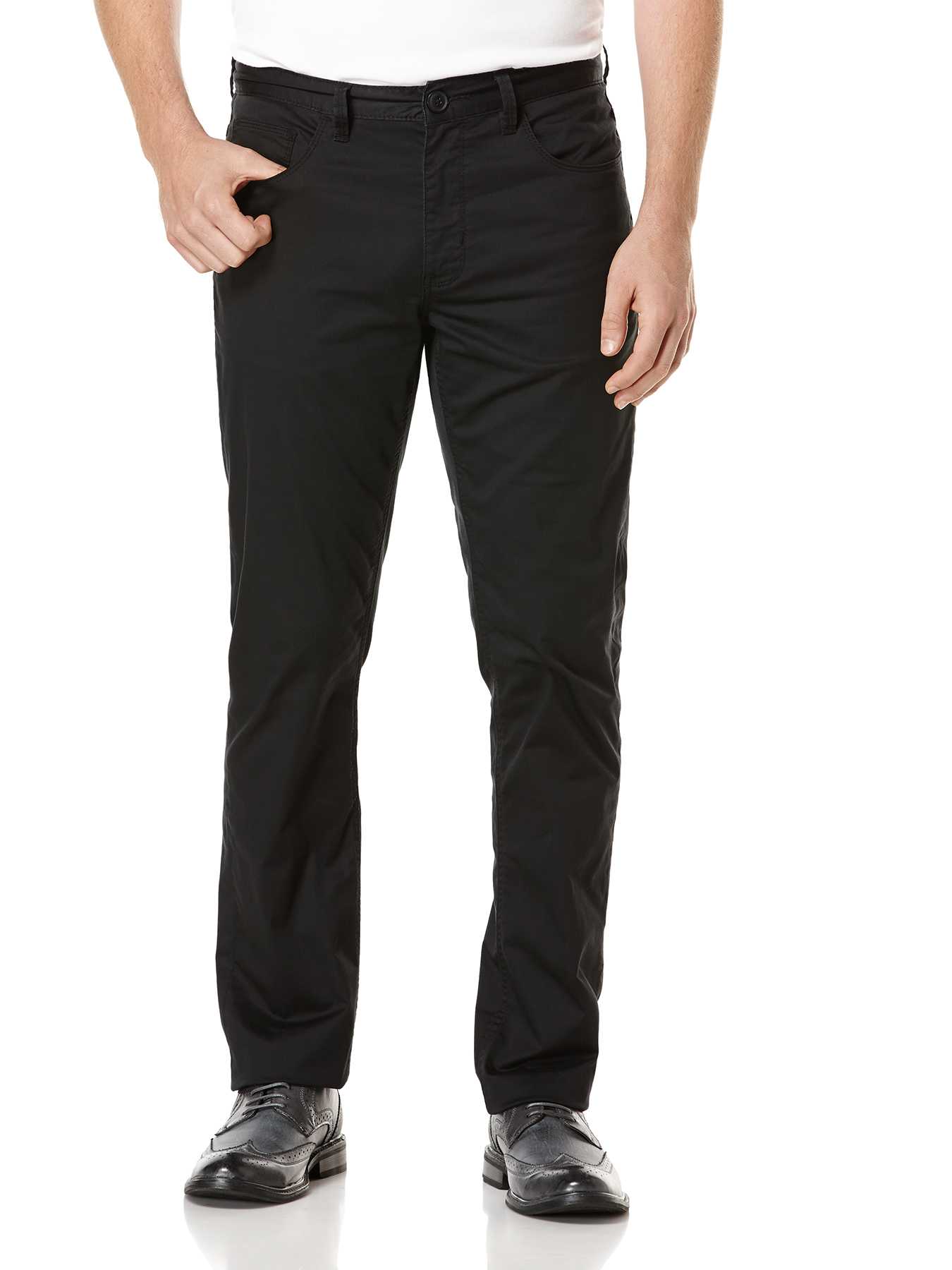 Perry Ellis Slim Fit Stretch Satin Denim