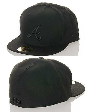 NEW ERA MENS Black Accessories / Caps Fitted