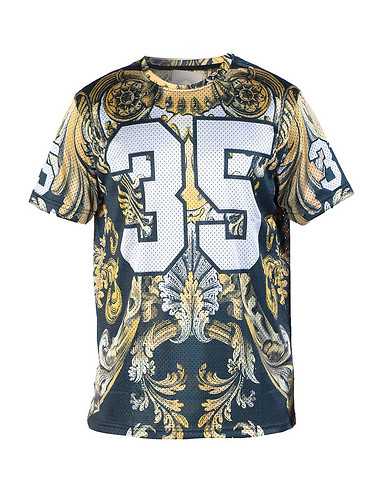 DECIBEL MENS Gold Clothing / Tees and Polos XXL