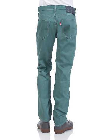 LEVIS MENS Dark Green Clothing / Jeans 34x32