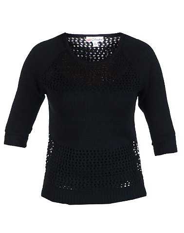 ESSENTIALS WOMENS Black Clothing / Sweaters L