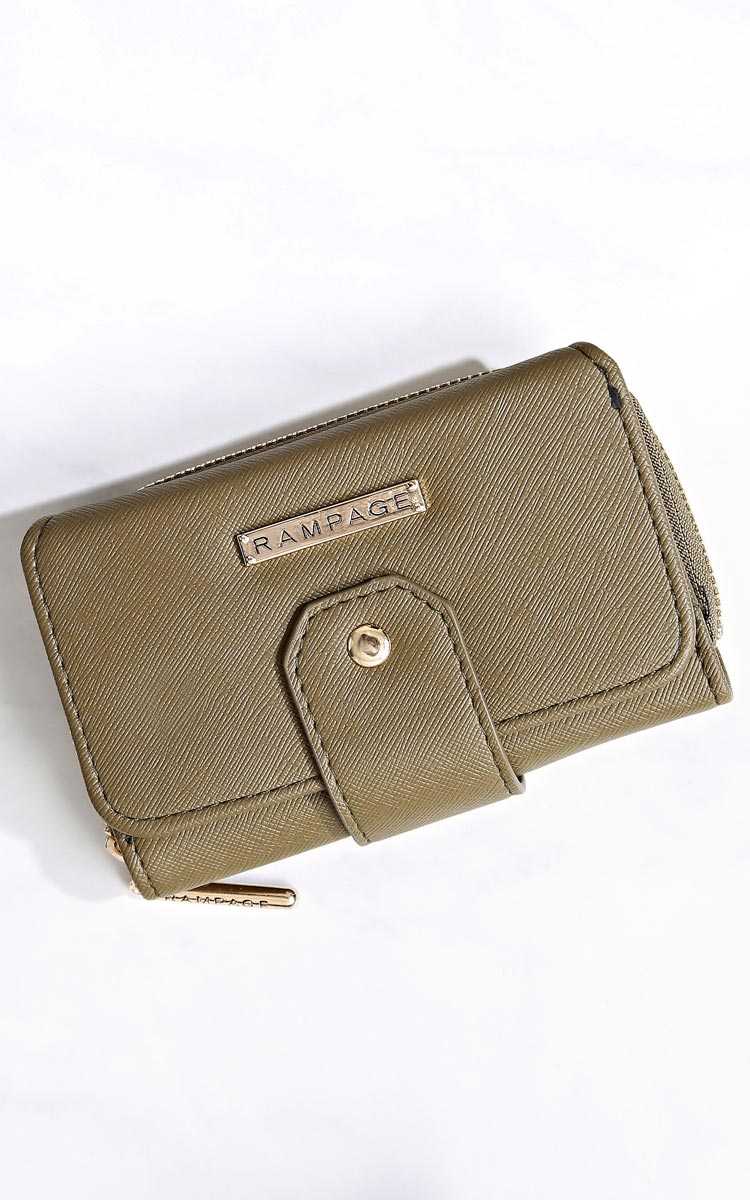 RAMPAGE Zipper Pouch Wallet - N/S - Black by Styles For Less