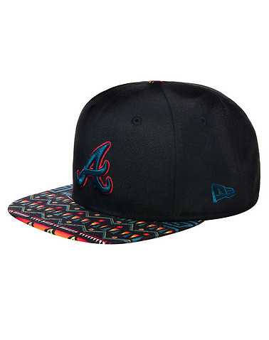 NEW ERA MENS Black Accessories / Caps Snapback One Size