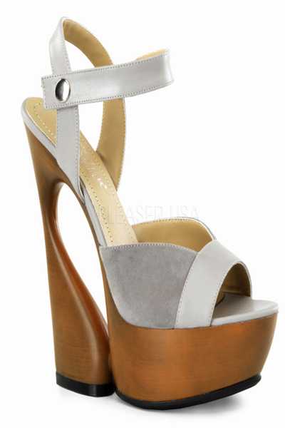Taupe Kid Leather Suede Ankle Strap Platform Sculptured Wedge Heel