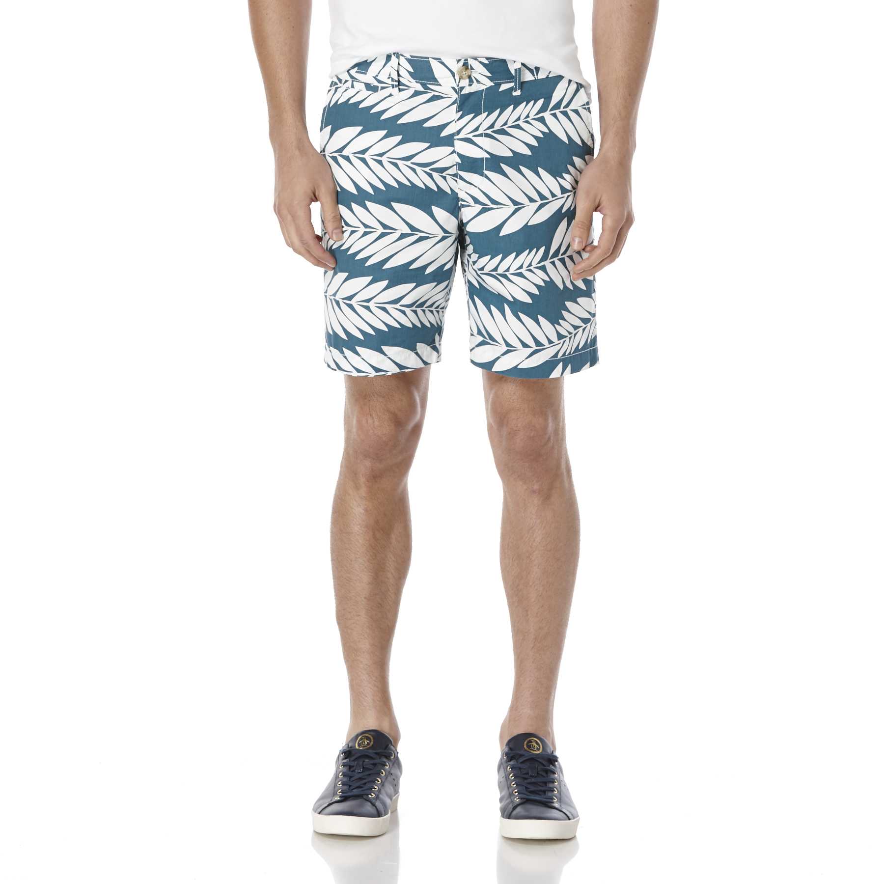 Original Penguin PALM PRINTED POPLIN SHORT