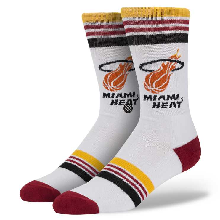 Stance Heat NBA HARDWOOD Socks