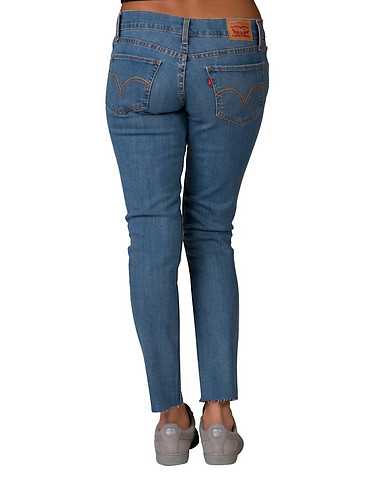 LEVIS WOMENS Blue Clothing / Jeans