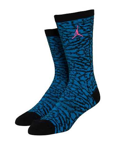 JORDAN MENS Blue Accessories / Socks L