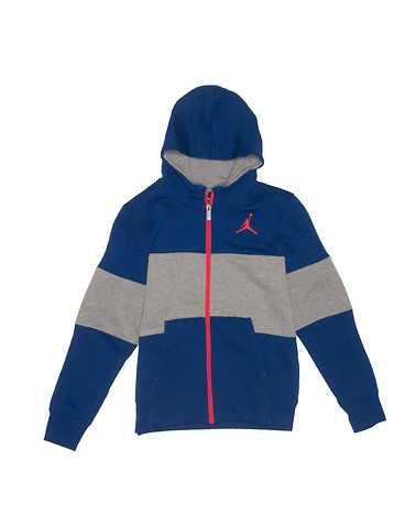JORDAN BOYS Blue Clothing / Sweatshirts