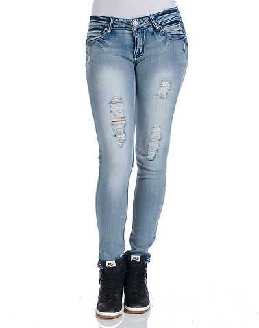 ESSENTIALS WOMENS Medium Blue Clothing / Jeans 0