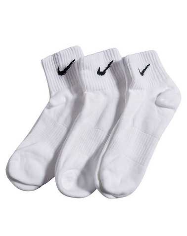 NIKE MENS White Accessories / Socks L
