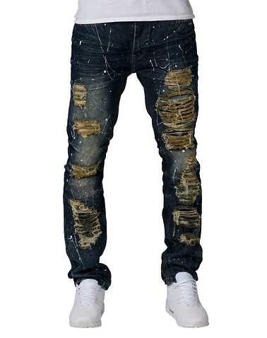 DECIBEL MENS Blue Clothing / Jeans