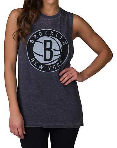 MITCHELL AND NESS WOMENS Black Clothing / Tank Tops
