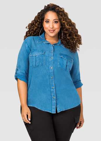 Two Pocket Denim Shirt