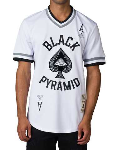BLACK PYRAMID MENS White Clothing / Tops L