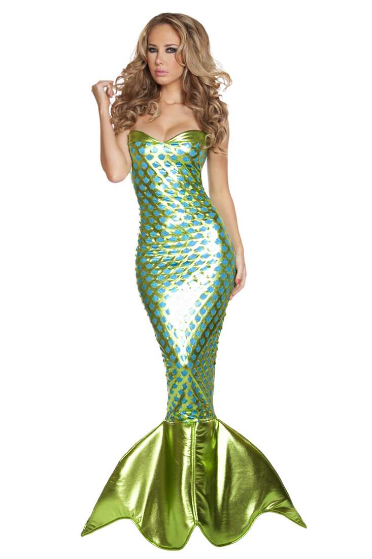 Sexy Sea Creature 1 Piece Mermaid Costume
