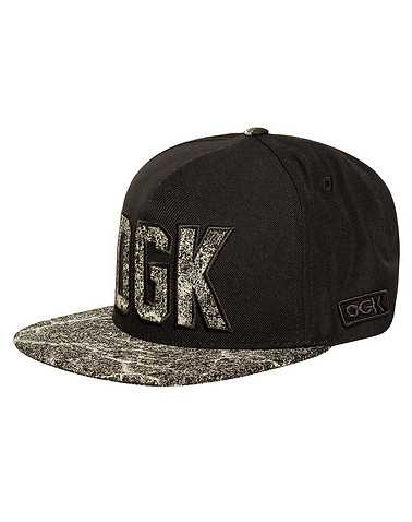 DGK MENS Black Accessories / Caps Snapback One Size