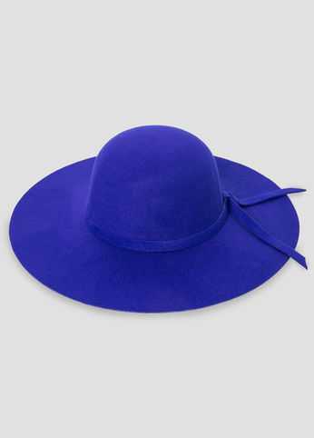 Tie Band Floppy Hat