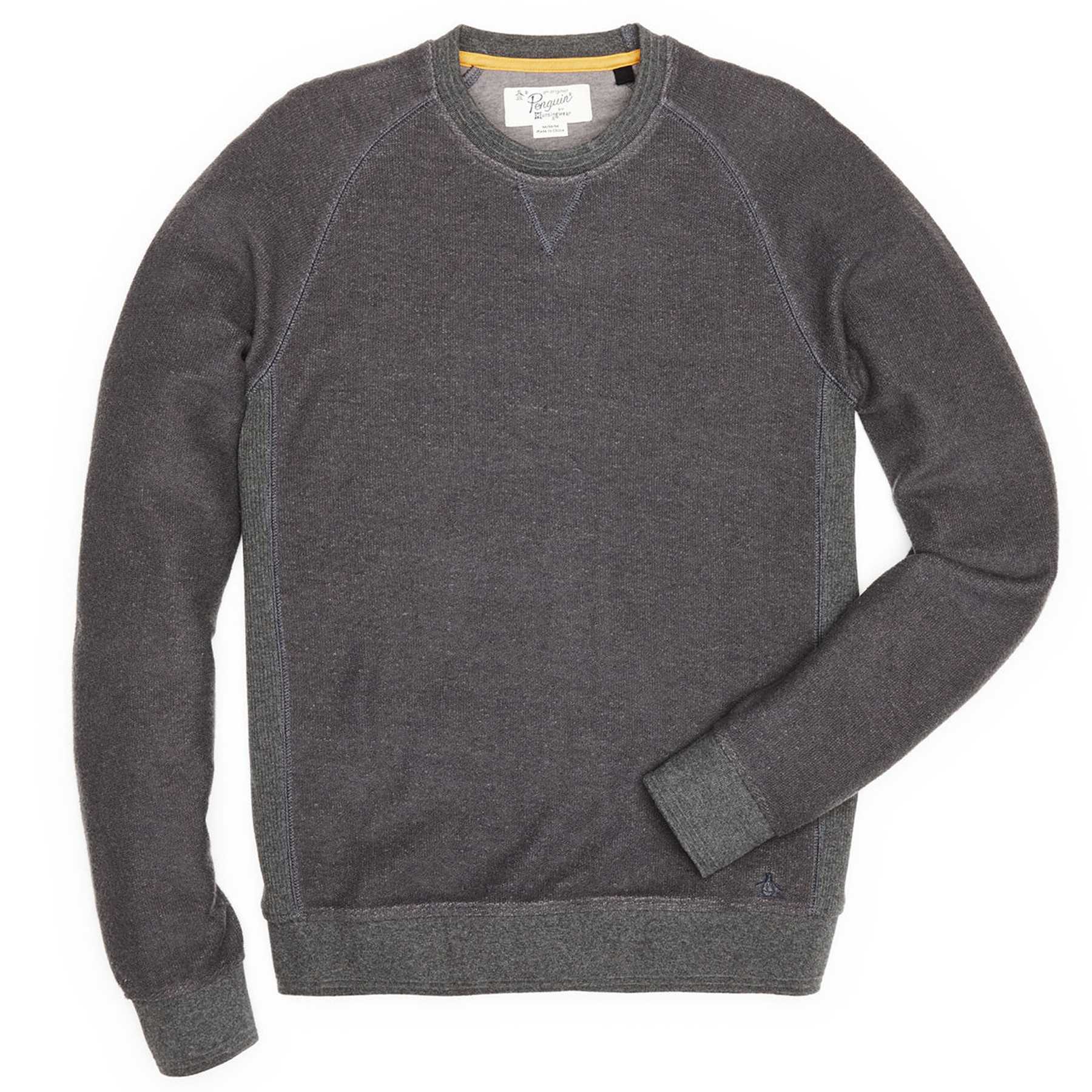 Original Penguin TERRY FRONT SWEATER
