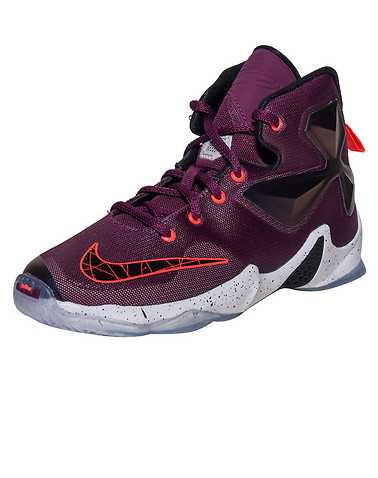 NIKE BOYS Burgundy Footwear / Sneakers