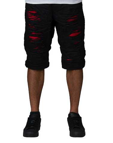 HERITAGE MENS Black Clothing / Denim Shorts