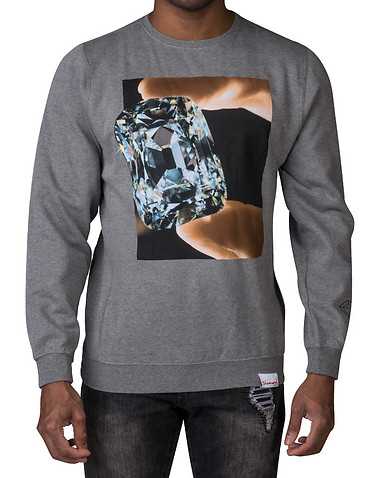 DIAMOND SUPPLY COMPANY MENS Grey Clothing / Sweatshirts S
