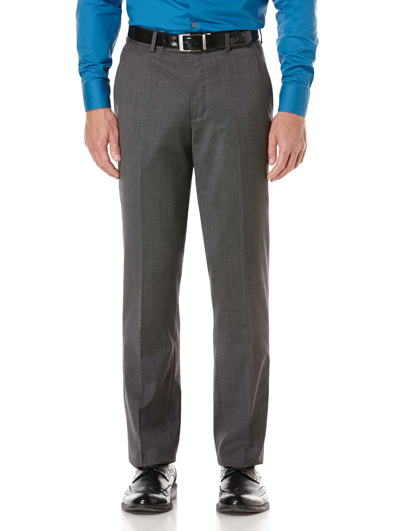 Perry Ellis Charcoal Stripe Suit Pant