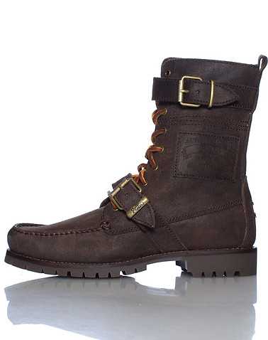 POLO FOOTWEAR MENS Dark Brown Footwear / Boots 8.5