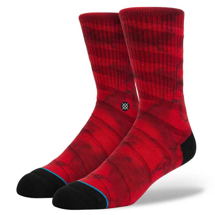 Stance Grader RED M classic crew Socks