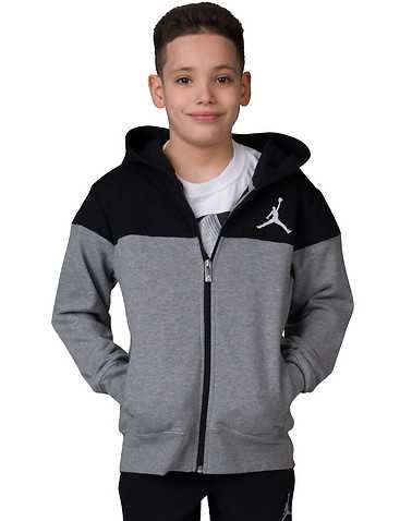 JORDAN BOYS Grey Clothing / Sweatshirts S