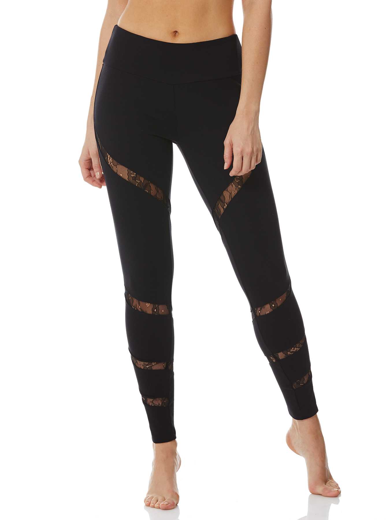 Peony Wrap Around Lace Leggings