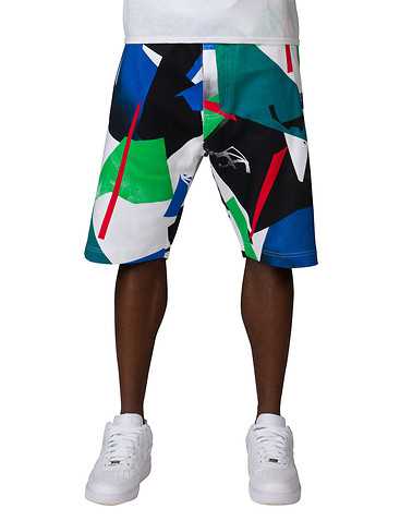 PLAY CLOTHS MENS White Clothing / Athletic Shorts S