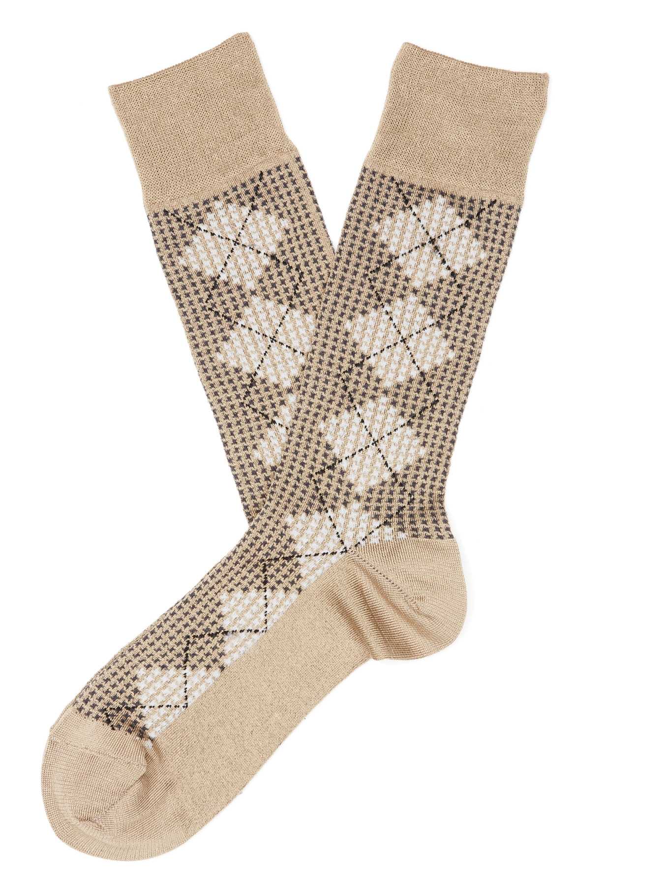 Perry Ellis Mini Houndstooth Sock