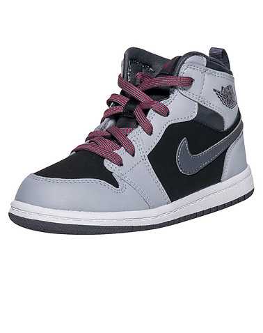JORDAN GIRLS Grey Footwear / Sneakers