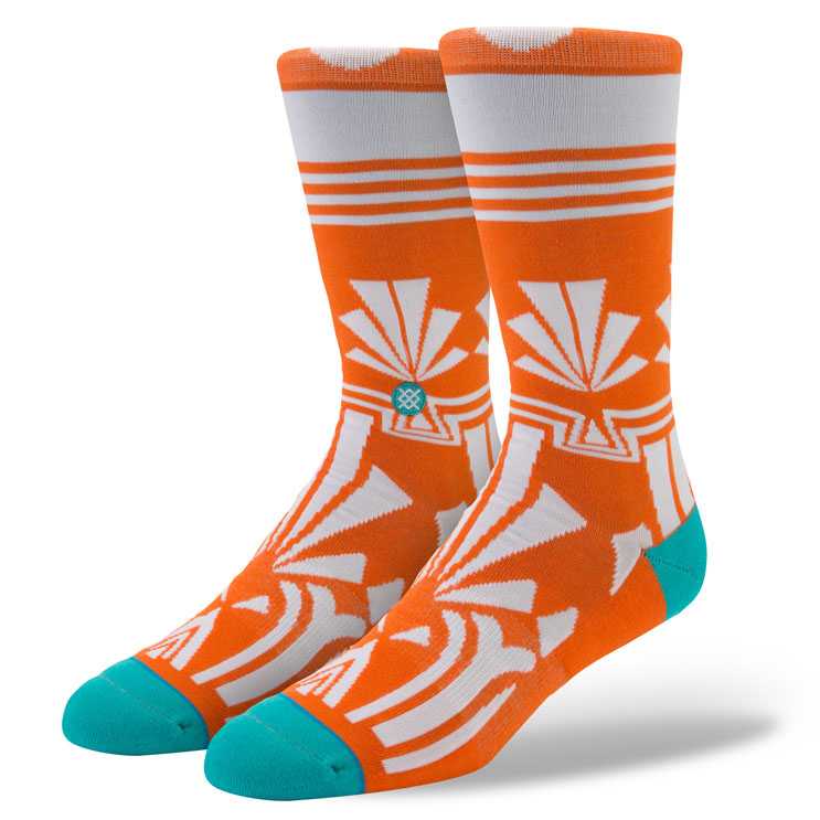 Stance Gatsby Orange DWYANE WADE Socks