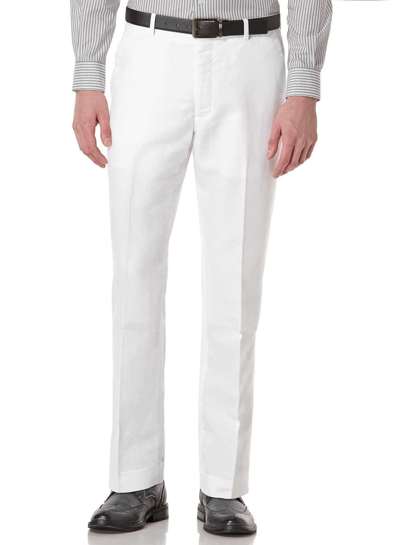 Perry Ellis Big and Tall Linen Cotton Suit Pant