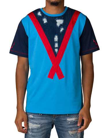 KOO DOO MENS Blue Clothing / Tops