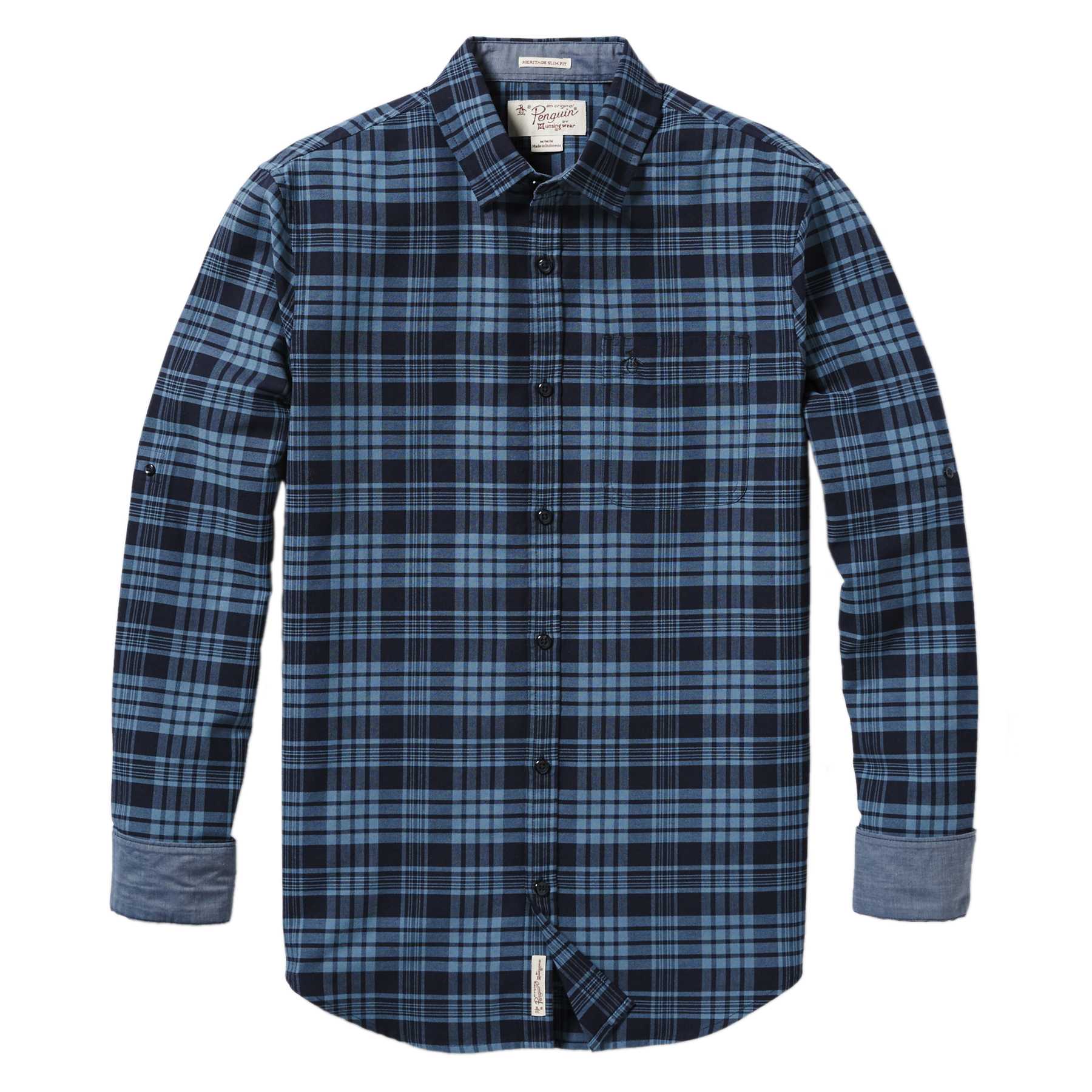 Original Penguin EASY PLAID OXFORD SHIRT