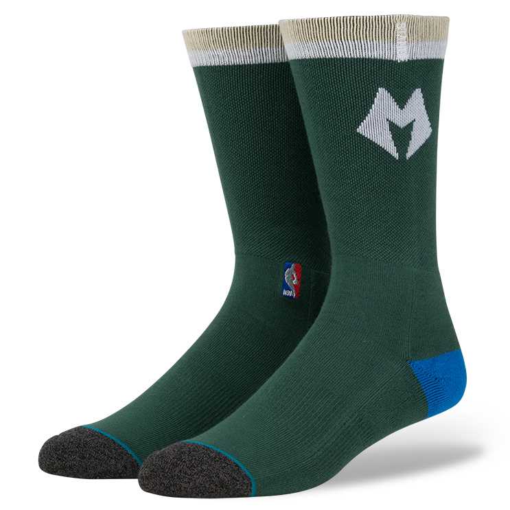 Stance Bucks Casual Logo NBA Casual Socks