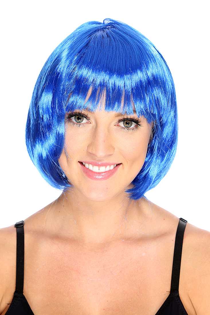 Royal Blue Short Bob Wig