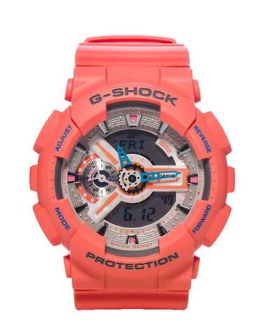 G-SHOCK MENS Orange Accessories / Watches One Size