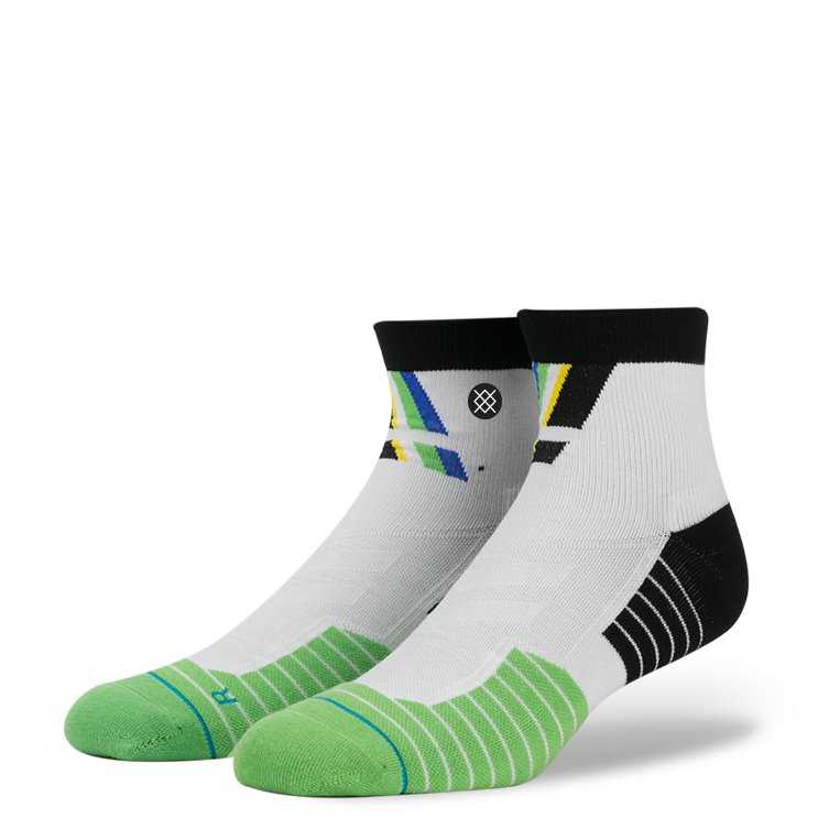 Stance Tilt Qtr topstitch Socks