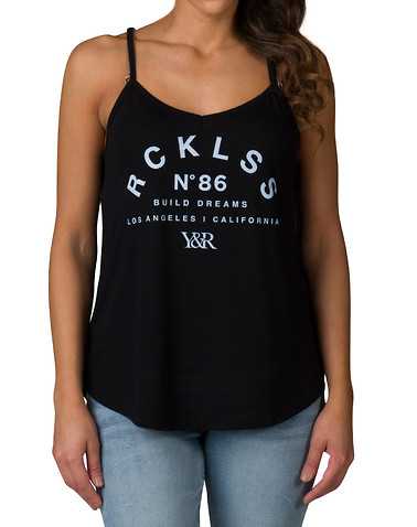 RECKLESS GIRLS WOMENS Black Clothing / Tank Tops M