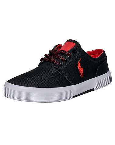 POLO FOOTWEAR MENS Black Footwear / Casual