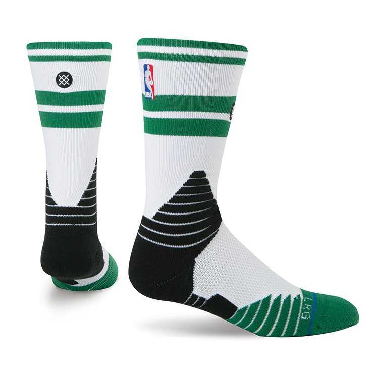 Stance Celtics Core WHT L NBA On Court Socks