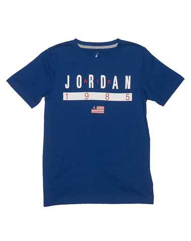 JORDAN BOYS Blue Clothing / Short Sleeve T-Shirts