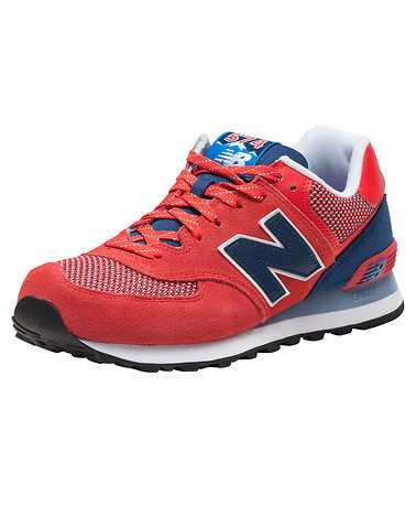NEW BALANCE MENS Red Footwear / Sneakers